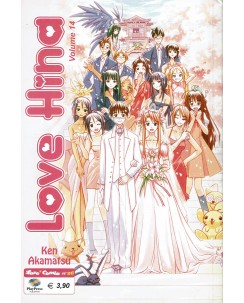Love Hina n. 14 di Ken Akamatsu ed. Play Press