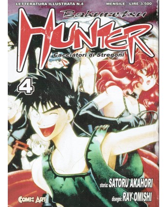 Bakuretsu hunter n. 4 di S. Akamori ed. Comic art