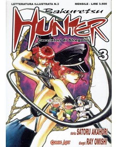 Bakuretsu hunter n. 3 di S. Akamori ed. Comic art
