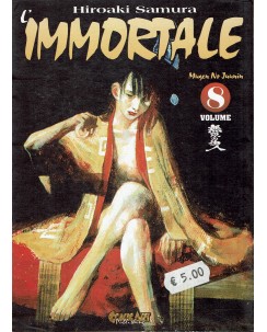 L'immortale n. 8 di Hiroaki Samura prima ed. Comic Art
