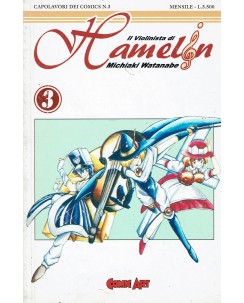 Il violinista di Hamelin  3 di Michiaki Watanabe ed. Comic Art