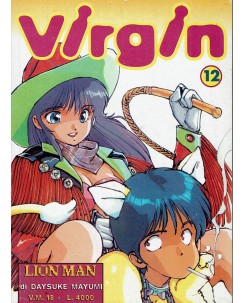 Virgin n. 12 di Lion Man ed. Comic Art