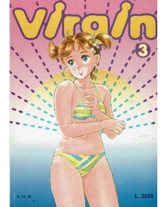 Virgin n. 3 di Lion Man ed. Comic Art