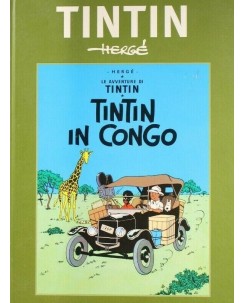 Le avventure di Tintin: tintin in congo di Herge ed. Gazzetta dello sport FU44