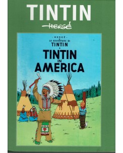 Le avventure di Tintin: in america di Herge ed. Gazzetta dello sport FU44