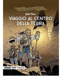 Grande letteratura fumetti  10 viaggio centro terra ROVINATO ed. Mondadori FU32