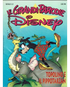 Le Grandi Parodie Disney n.29 Topolino e il Pippo tarzan ed. Walt Disney FU45