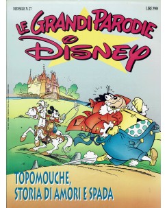 Le Grandi Parodie Disney n.27 Topomouche amore e spada ed. Walt Disney FU45