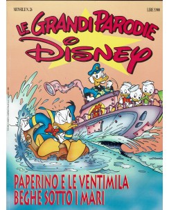 Le Grandi Parodie Disney n.26 Paperino e le ventimila beghe ed. Walt Disney FU45