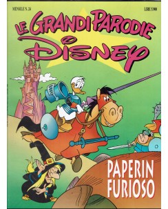 Le Grandi Parodie Disney n.24 Paperin furioso ed. Walt Disney FU45