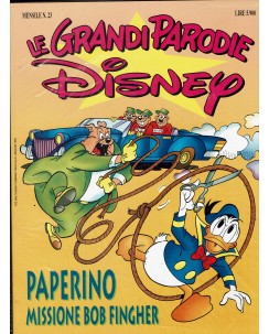 Le Grandi Parodie Disney n.23 Paperino missione Bob Fingher ed. Walt Disney FU45