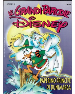 Le Grandi Parodie Disney n.20 Paperino principe Dunimarca ed. Walt Disney FU45