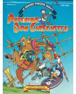 Le Grandi Parodie Disney n.  2 Paperino Don Chisciotte ed. Walt Disney FU45