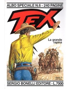 Texone Tex speciale n. 6 la grande rapina di Boselli ed. Bonelli FU02