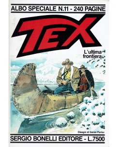 Texone Tex speciale n.11 l'ultima frontiera di Nizzi ed. Bonelli FU02