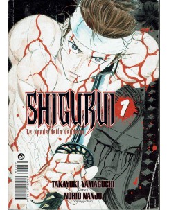 Shigurui n. 1 di Takayuki Yamaguchi Norio Nanjo ed. Planini