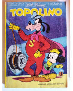Topolino n.1197 * 5 nov 78 * Inserto Barbie * Walt Disney - Mondadori