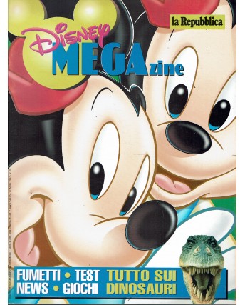 Disney MEGAzine supplemento Repubblica n. 10 di Ezio Mauro ed. Walt Disney FF08