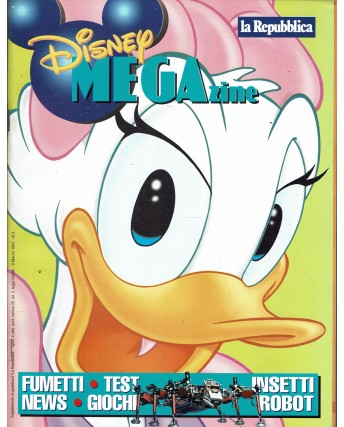 Disney MEGAzine supplemento Repubblica n.  3 di Ezio Mauro ed. Walt Disney FF08