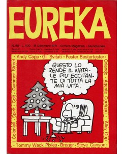 Eureka n. 68 1971 di Capp, Orlando e Oop ed. Corno FU45