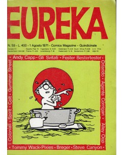 Eureka n. 59 1971 di Capp, Orlando e Oop ed. Corno FU45