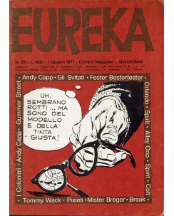 Eureka n. 55 1971 di Capp, Orlando e Oop ed. Corno FU45