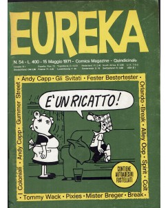 Eureka n. 54 1971 di Capp, Orlando e Oop ed. Corno FU45
