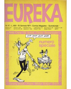 Eureka n. 47 1971 di Capp, Orlando e Oop ed. Corno FU45