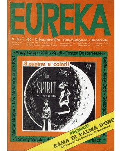 Eureka n. 39 1970 di Capp, Orlando e Oop ed. Corno FU45