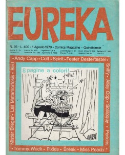 Eureka n. 36 1970 di Capp, Orlando e Oop ed. Corno FU45
