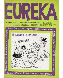 Eureka n. 34 1970 di Capp, Colt e Oop ed. Corno FU45