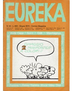 Eureka n. 32 1970 di Capp, Colt e Spirit ed. Corno FU45