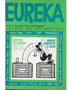 Eureka n. 30 1970 di Capp, Colt e Spirit ed. Corno FU45