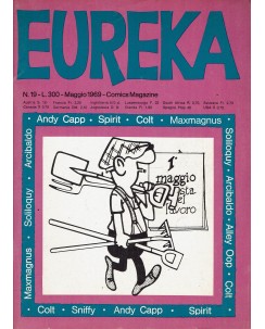 Eureka n. 19 1969 di Capp, Colt e Spirit ed. Corno FU45