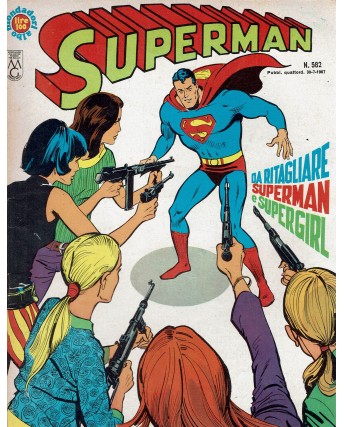 Albo Mondadori Superman n. 582 il colpo ed. Mondadori SU41