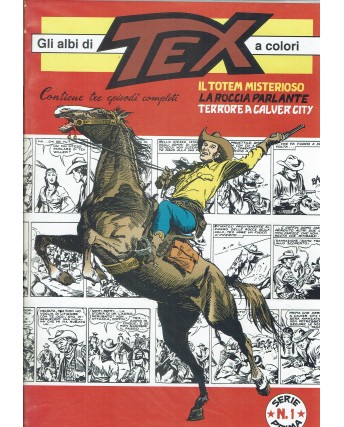 Albi di Tex a colori  1 di Bonelli ed. Mercury SU41