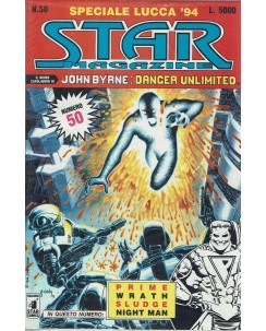 Star Magazine rivista eroi Marvel n. 50 Lucca '94 di Byrne ed. Star Comics