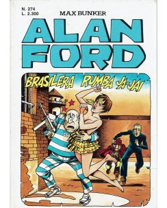 Alan Ford n. 274 brasilera rumba ja ja di Bunker ed. M.B.P. BO08