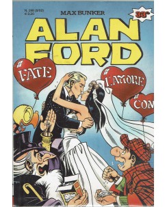 Alan Ford n.398 fate l'amore con di Bunker ed. M.B.P.