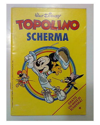 Topolino Scherma - Allegato Topolino n. 1763 - Walt Disney
