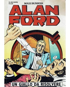 Alan Ford n. 430 un giallo da risolvere di Bunker ed. M.B.P. BO08