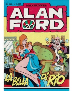 Alan Ford n. 244 la bella di Rio di Bunker ed. M.B.P. BO08