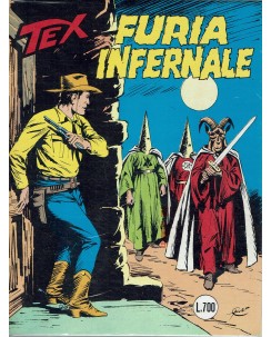 Tex 249 prima edizione furia infernale di Bonelli ed. Bonelli  
