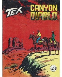 Tex 182 prima edizione Canyon diablo di Bonelli ed. Bonelli
