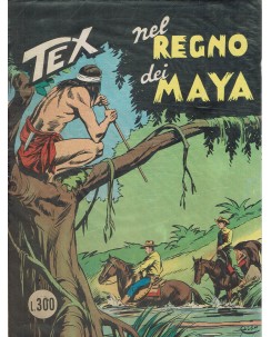 Tex 163 prima edizione nel regno dei Maya di Bonelli ed. Bonelli