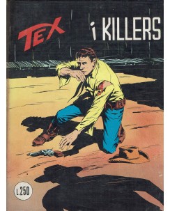 Tex 160 prima edizione i killers di Bonelli ed. Bonelli