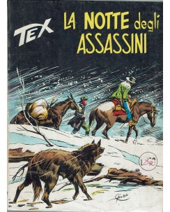Tex 167 prima edizione la notte degli assassini di Bonelli ed. Bonelli
