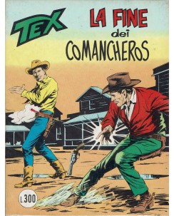 Tex 166 prima edizione la fine dei comancheros di Bonelli ed. Bonelli