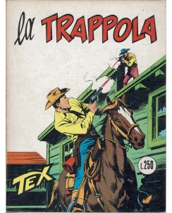 Tex 141 prima edizione la trappola di Bonelli ed. Bonelli