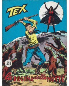 Tex 136 prima edizione la regina della notte di Bonelli ed. Bonelli